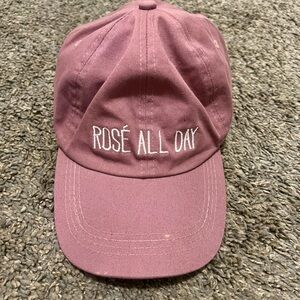 Rosé All Day Ball Cap - Pink